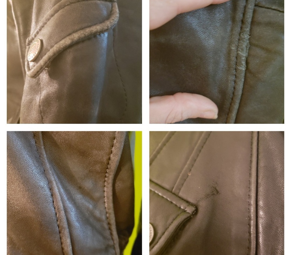 Knoles & Carter Soft Black Worn Moto Jacket - Picture 7 of 8